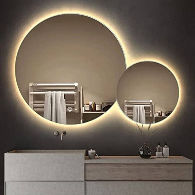 Espejo doble con luz LED - Imagen 2