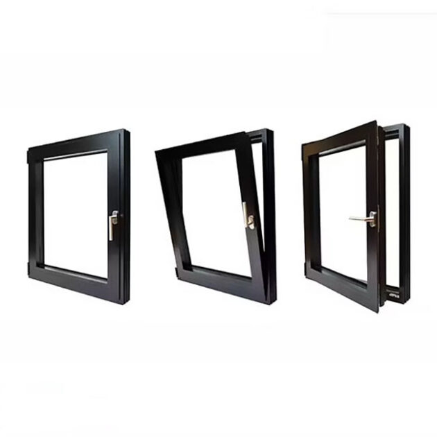 Ventana abatible con puerta integrada - Imagen 2