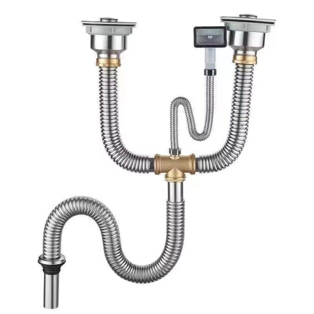 Desagüe para lavabo de acero inoxidable - Imagen 4