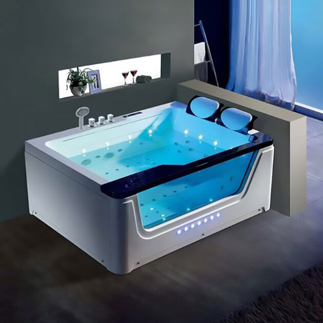 Hidromasaje con cascada, motor y luz LED