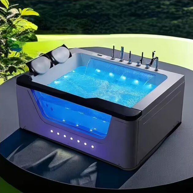 Hidromasaje con cascada, motor y luz LED - Imagen 2